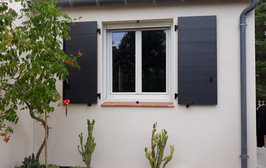 Volets battants épurés à Nantes