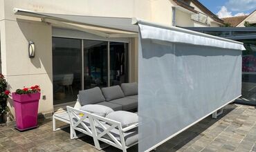 Pergola et Stores &agrave;&nbsp;GRANDCHAMPS DES FONTAINES